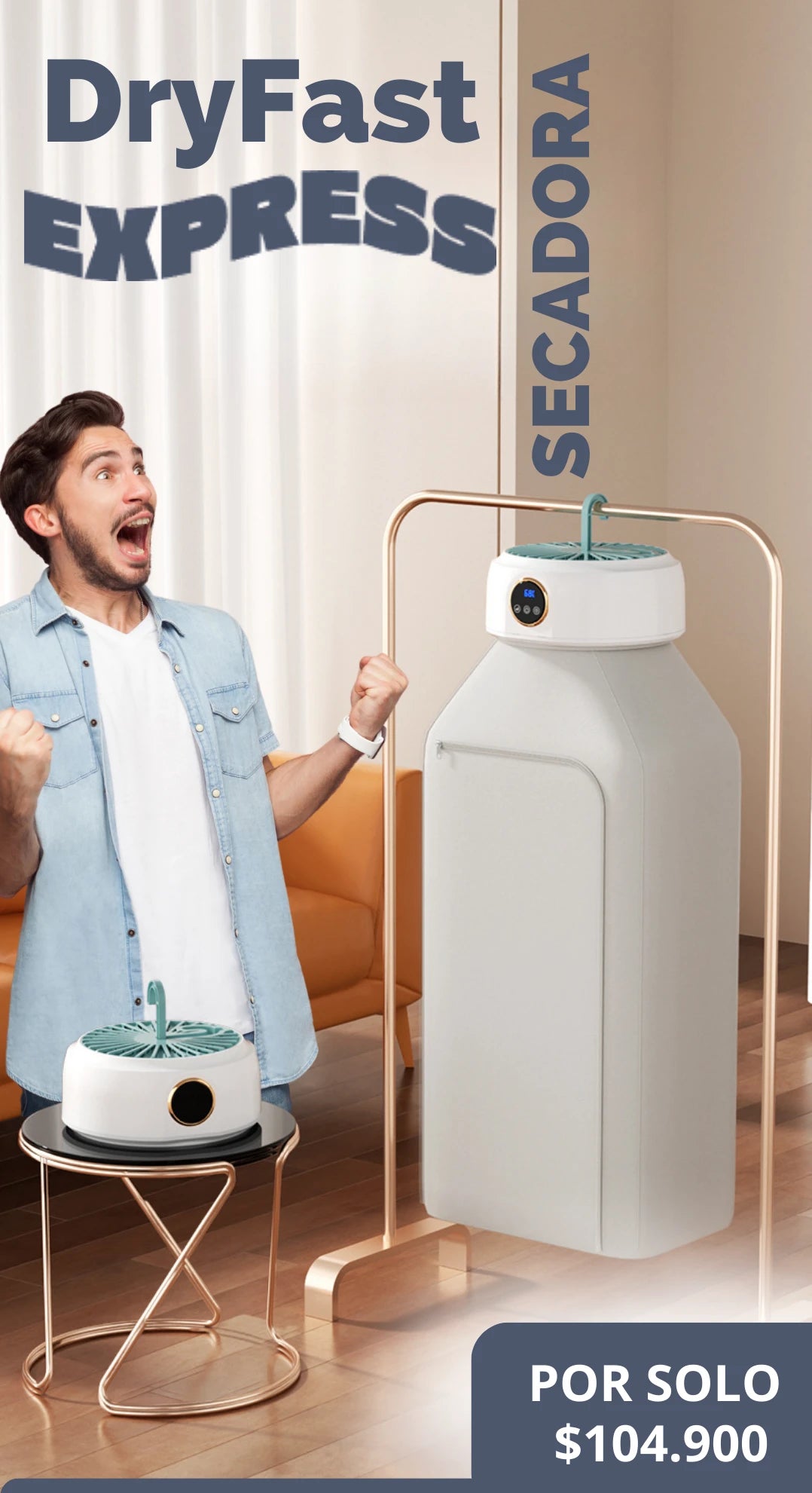 DryFast | Secador Eléctrico Portátil