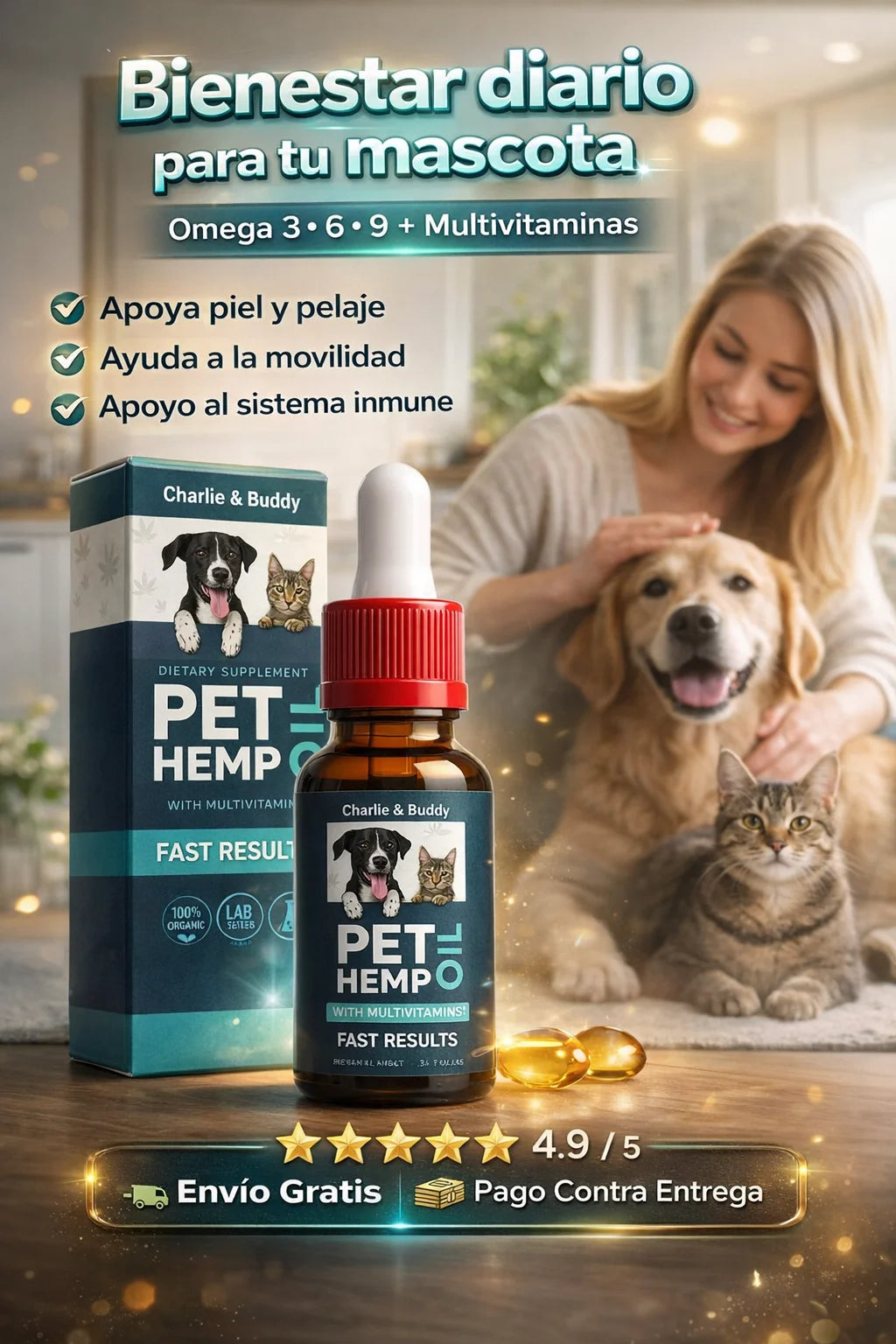 Pet Hemp Oil