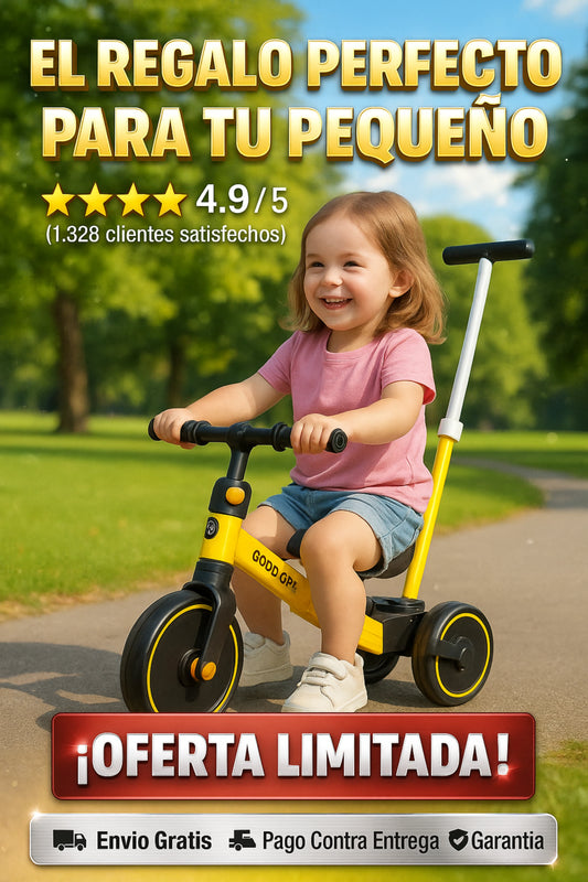 Bicicleta Triciclo 3 en 1