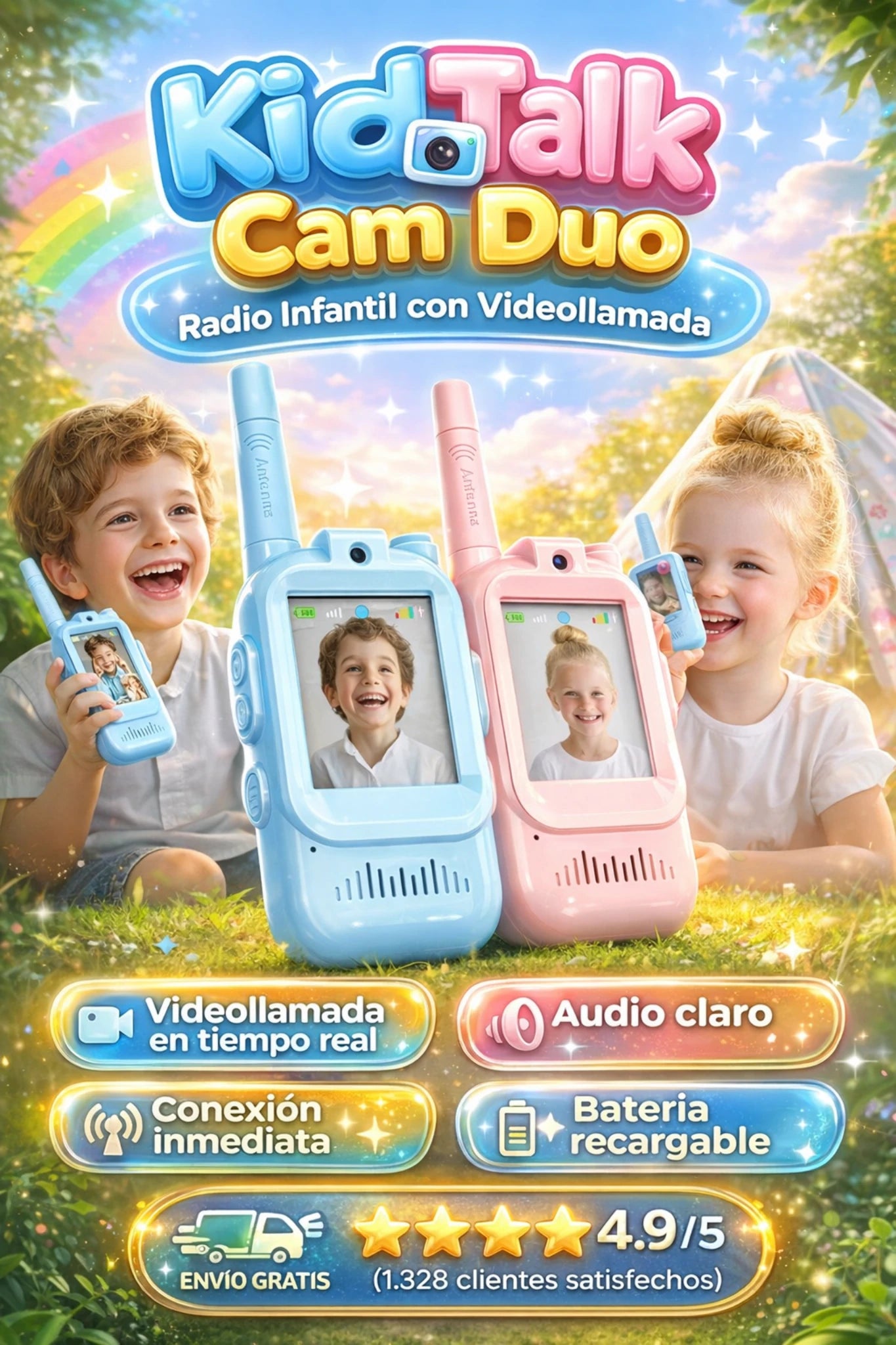 Radio Para Niños Con Camara