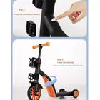 MONOPATIN SCOOTER  3 EN 1 TRICICLO BICICLETA IMPULSO PEDAL