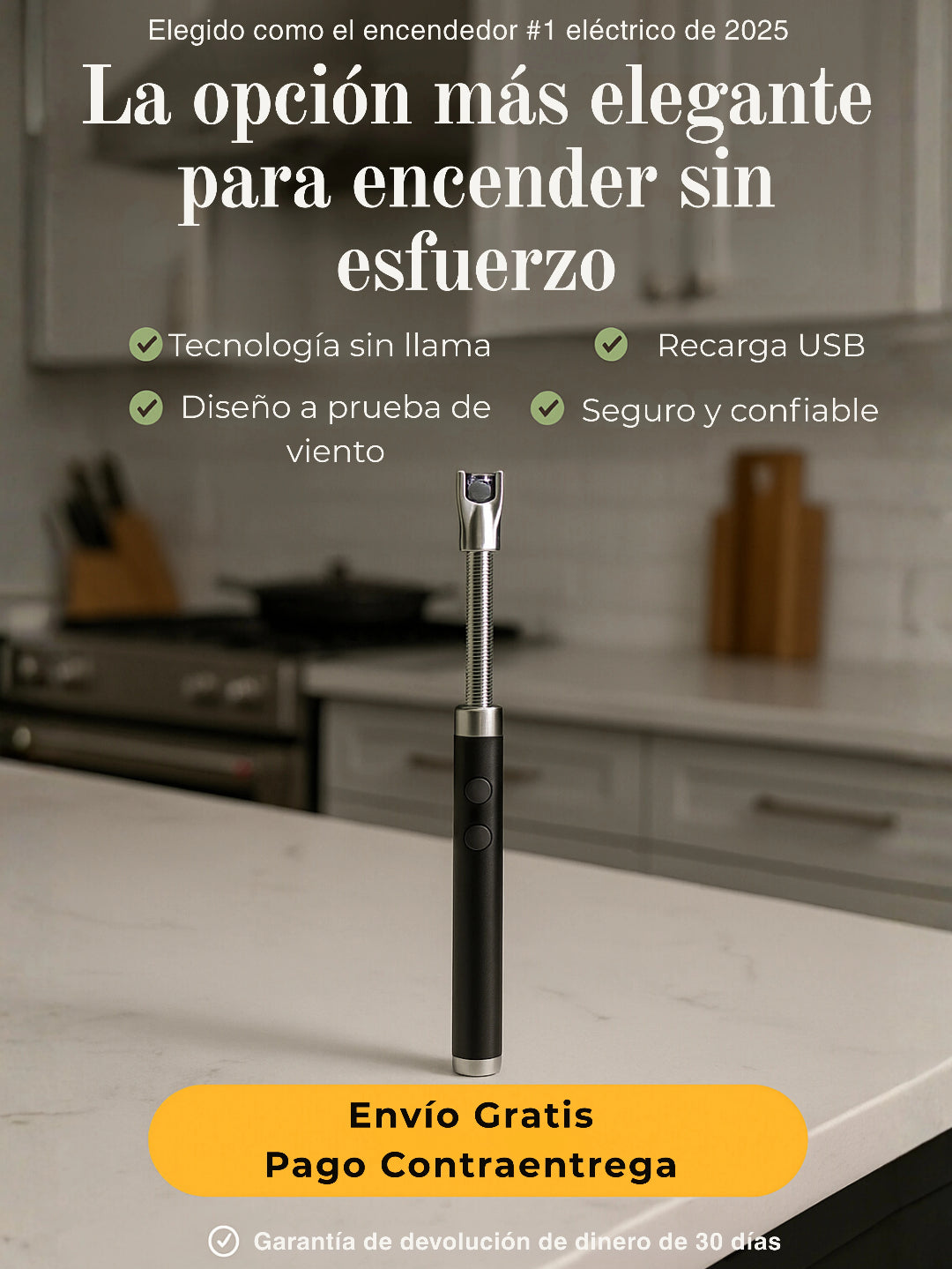 Encendedor Electrico Recargable