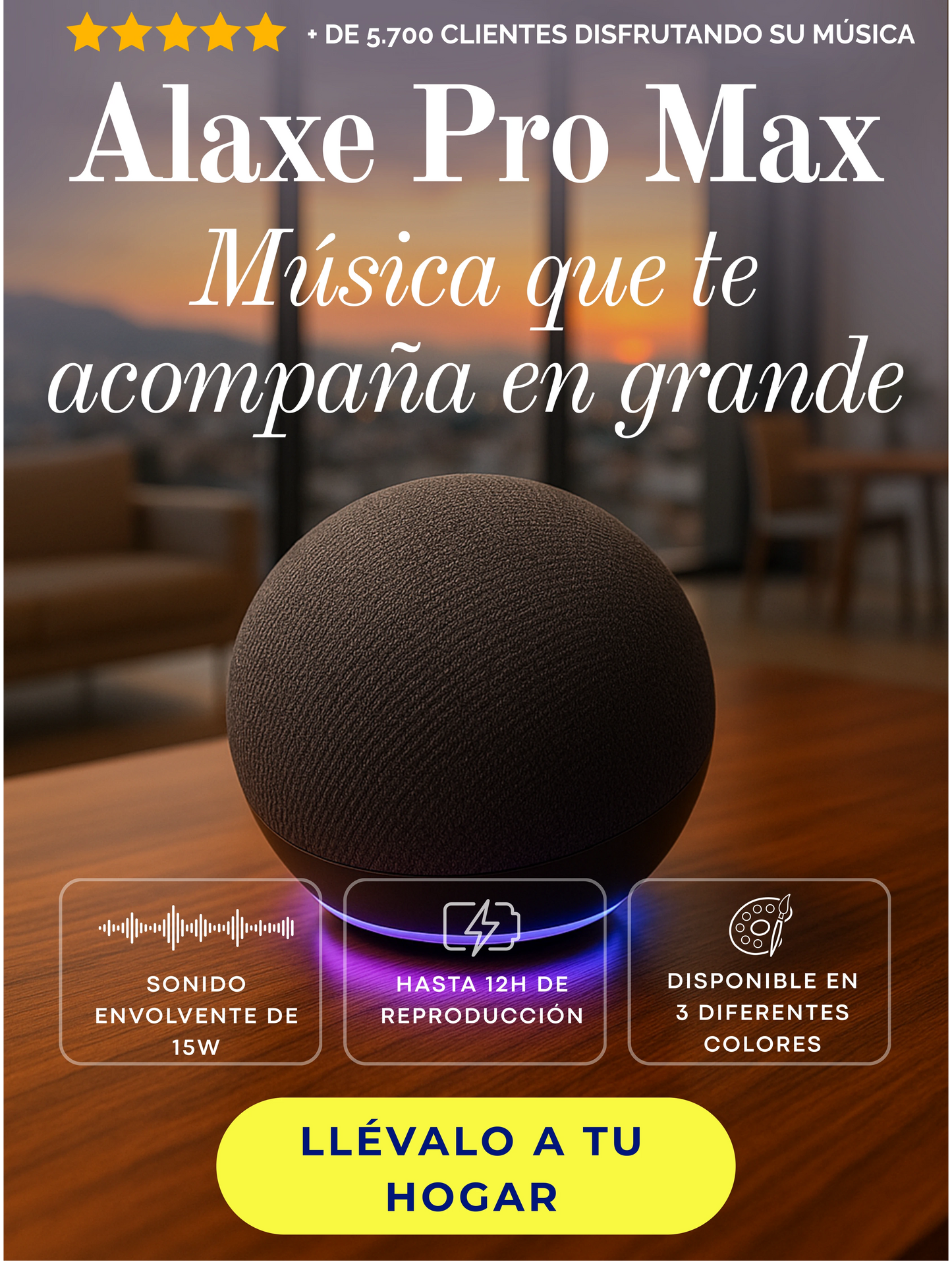 Alaxe Pro Max | Un Diseño que Suena a tu Ritmo