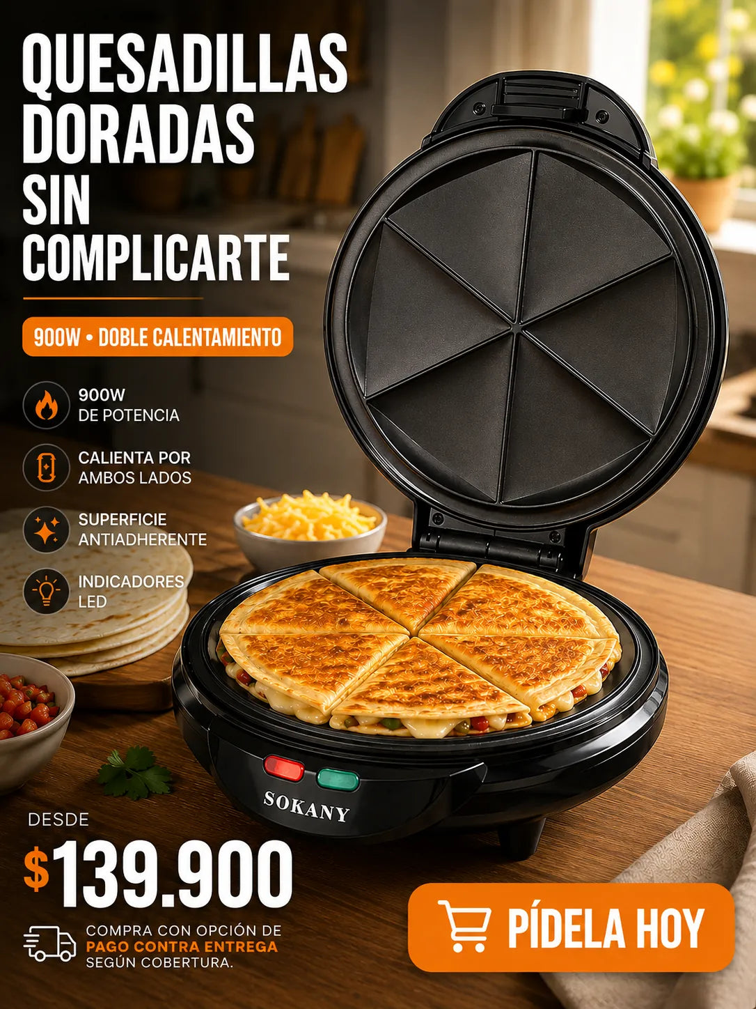 Maquina de Quesadillas